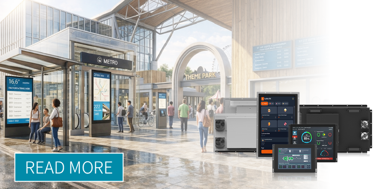 Rugged HMI for Outdoor Terminals